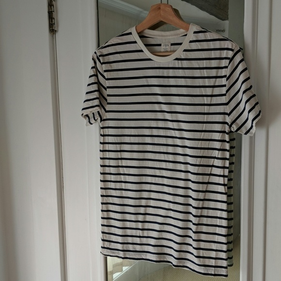 J. Crew Other - Men's J. Crew Navy Stripe Slim Fit Tee Shirt